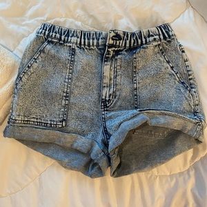 Target high wasted denim shorts